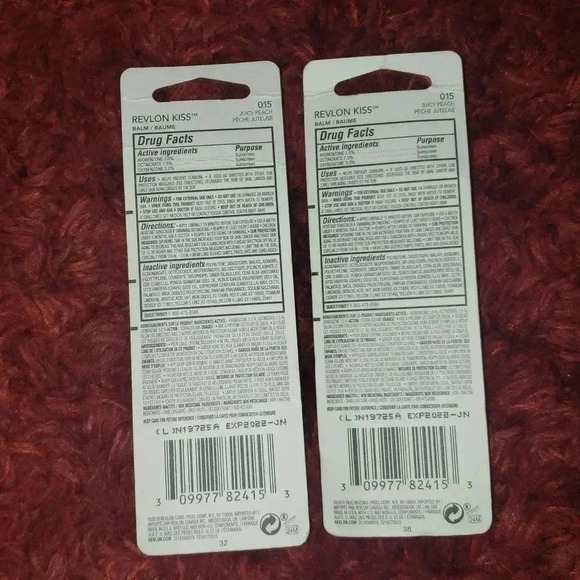 Revlon KISS Balm 015 Juicy Peach Lot Bundle - Picture 2 of 4